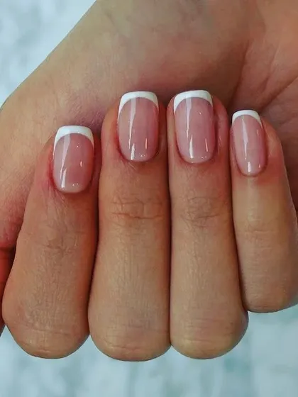 You can never go wrong with a classic French manicure. I shape the nails perfectly and apply the polish with precision for a clean, elegant look that's perfect for any occasion.