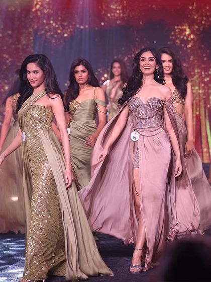 Igniting the ramp with fierceness and flair at Miss Diva 2023. My extensions are turning dreams into reality.