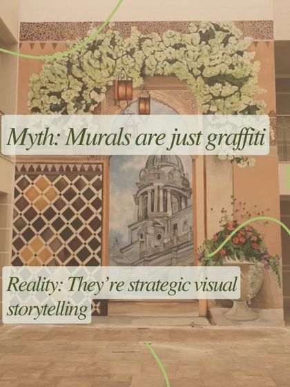 Shagufta - Art Consultation The Art of the Mural: My Process & Philosophy photo 6