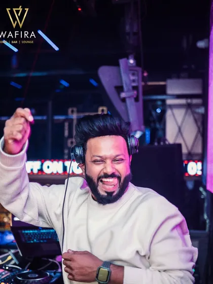 That feeling when the beat drops and the crowd goes wild. A real, unfiltered moment from my set at Wafira, Kolkata.