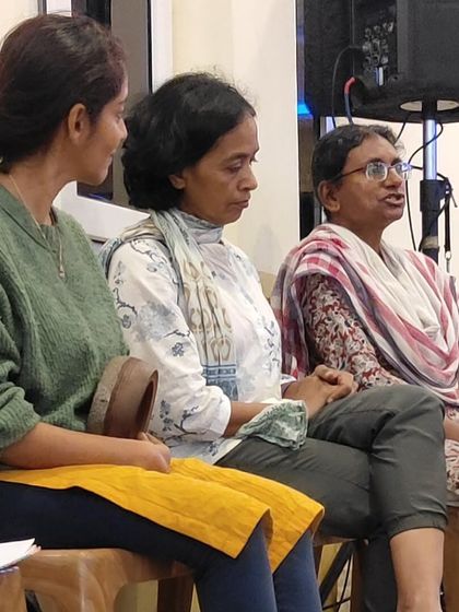 A moment from a discussion circle with grassroots organizers and social workers. I am constantly learning from the wisdom and experience of the leaders who are on the front lines of social change.