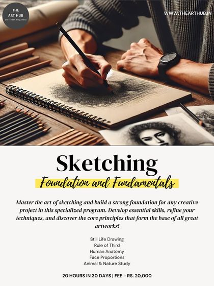 Build a strong foundation in drawing with my Sketching Fundamentals program. I cover core principles like still life, human anatomy, and the rule of third to form the base of great artwork.