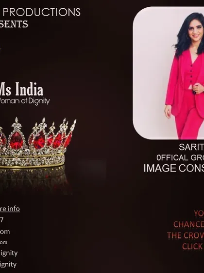 I was honored to serve as the official groomer and image consultant for the Ms. India Woman of Dignity pageant. This experience highlights my expertise in preparing individuals for high-stakes events where poise and presentation are key.