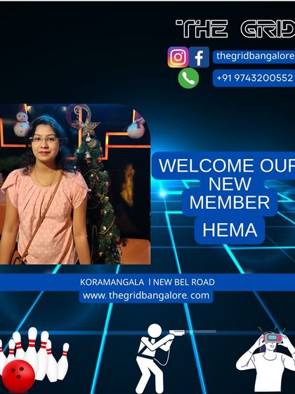 A warm welcome to Hema, our newest member.