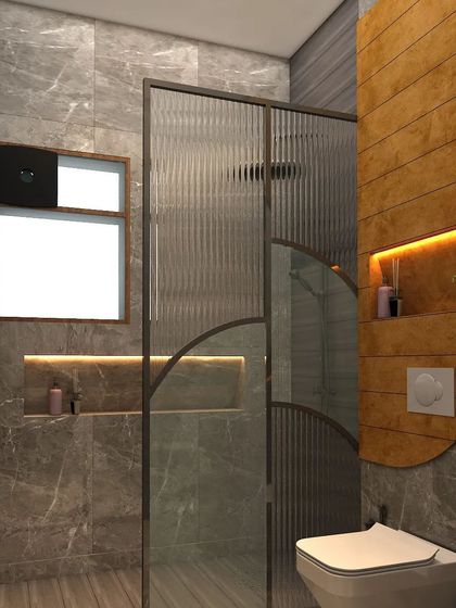 Chizzle My Designs - Turnkey Residential Interior Design Artistic Bathrooms & Powder Rooms photo 38