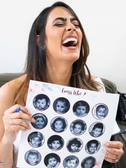 The 'Guess Who?' game brought out so much laughter! I make sure to photograph the fun activities and games, as they produce some of the most natural and expressive images of the day.