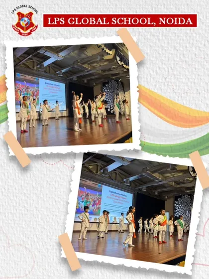 More snapshots from the 'Rhythms of Patriotism' dance competition, highlighting the intricate choreography and coordinated efforts of our student teams.