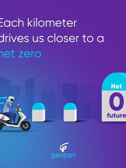 Every kilometer driven in an electric vehicle is a step towards a net-zero future. This visual represents our belief that the collective action of switching to EVs, from scooters to cars, is essential for achieving long-term national sustainability targets.
