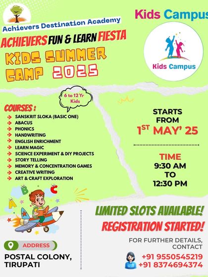 Achievers Destination Academy - English Language & Communication Summer Camp Highlights photo 26