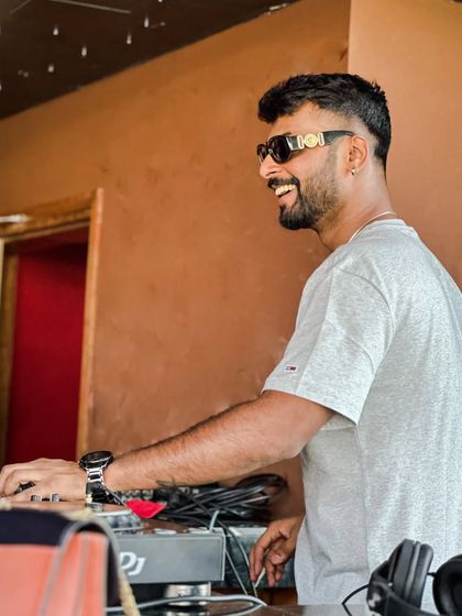 Choose happiness. A smiling, candid shot of me enjoying my work.