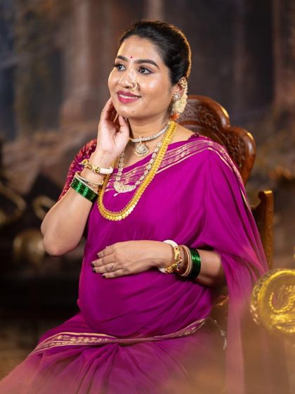 Ashwini BG - Photoshoot Makeup Maternity & Baby Shower Makeup photo 8