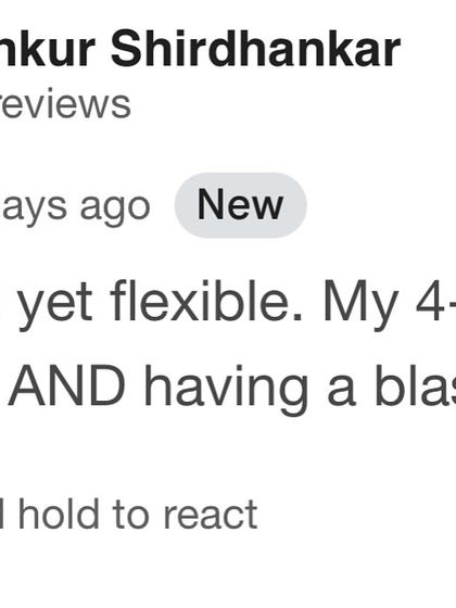 "Structured yet flexible." This review from a parent of a 4-year-old captures our approach perfectly. We provide a clear, step-by-step path while ensuring the process is fun and engaging for our youngest learners.