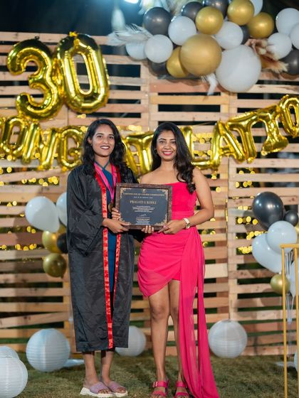 A proud moment for another one of my students from the 30th Probatch.