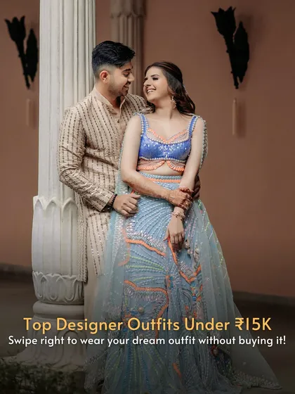 We believe designer fashion should be accessible. This is why we've curated a collection from top designers like Papa Don't Preach and Gazal Gupta, all available to rent for under ₹15K. Get the luxury look for your next big event without the luxury price tag.