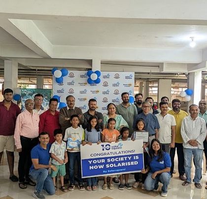 SolarSquare - Residential & Community Rooftop Solar Solutions Powering Communities: Housing Society Projects photo 19