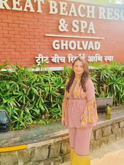 On-site at the beautiful Treat Beach Resort in Gholvad for a destination wedding. I handle all the on-ground coordination for sangeet nights, entertainment, and guest activities.