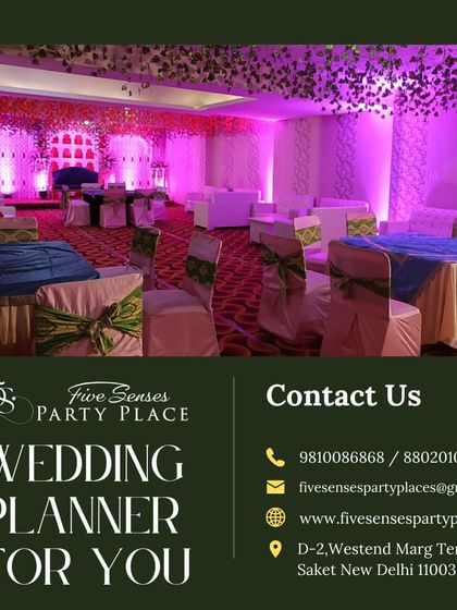 Five Senses Party Place - Corporate Event Planning Weddings & Grand Celebrations photo 3