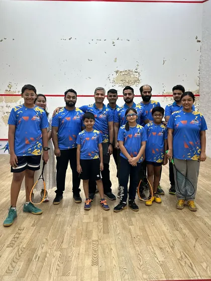 A wave of KhelManch blue! Students from all our centers came together for a matchplay event, showcasing the unity and spirit that binds our community.