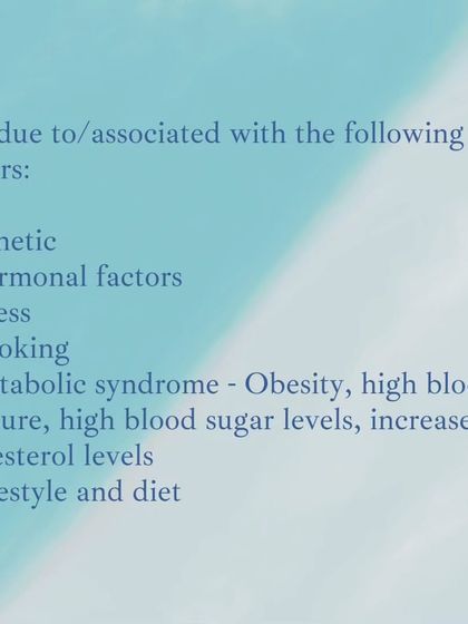 The causes of Androgenetic Alopecia are multifactorial. They include genetics, hormonal influences (specifically DHT), chronic stress, smoking, and metabolic factors like obesity and high blood sugar.