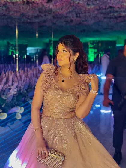 Our Sangeet and Cocktail collection is filled with glamorous gowns, sparkling lehengas, and modern Indo-Western outfits. Explore a range of colors and styles to find your perfect party look.