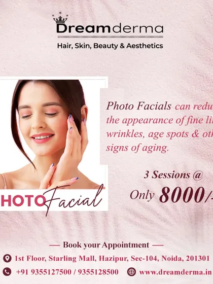 Photo Facials are a great way to reduce fine lines, age spots, and other signs of aging. We offer special packages to make this advanced light-based skin rejuvenation treatment more accessible for you.