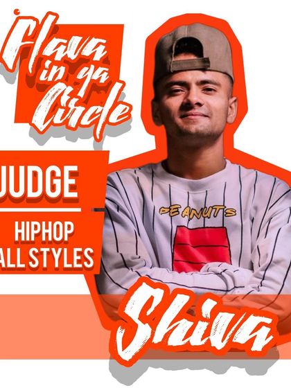 Our instructor Shiva announced as a judge for a Hip-Hop and All Styles battle.