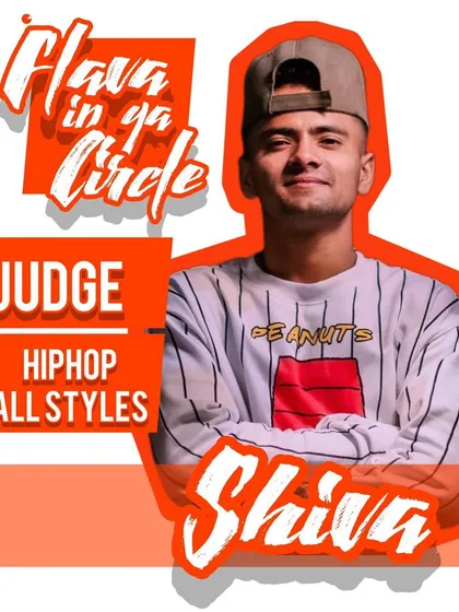 Our instructor Shiva announced as a judge for a Hip-Hop and All Styles battle.