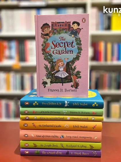 Our curated collection of Select Classics for kids includes timeless tales like 'The Secret Garden', 'The Jungle Book', and 'Alice in Wonderland'.