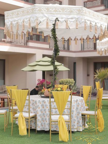 Vibrant Haldi & Mehndi Ceremonies photo 44