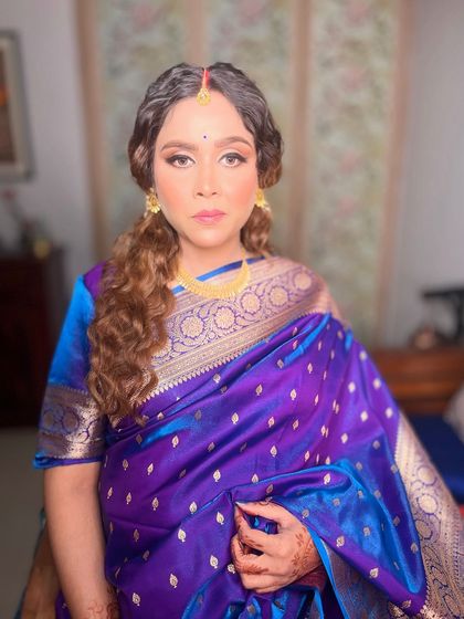 A confident and poised mom-to-be, ready to celebrate her baby shower.