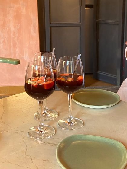 Our workshops are always a good time, complete with refreshing drinks and a great atmosphere. It's all part of the creative experience at our studio.