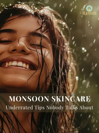 Cloudy skies and sticky humidity can be tricky for skin. Here are my underrated monsoon skincare tips that nobody talks about, to keep you fresh and glowing all season.