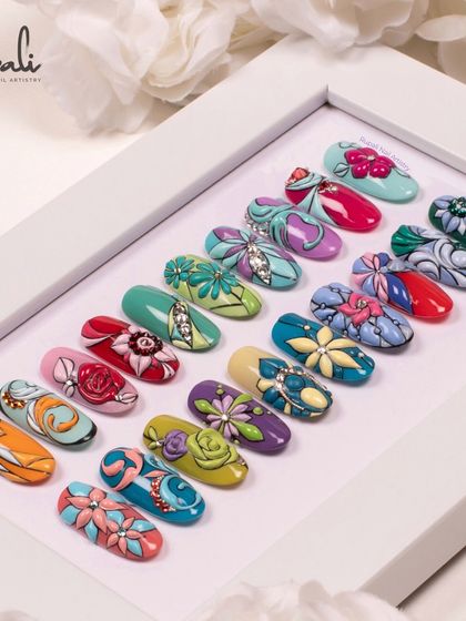 Signature 3D Emboss Gel Designs photo 11