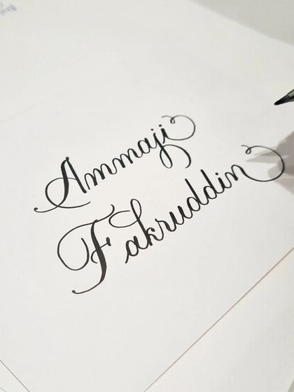 S - Live Calligraphy & Brand Activations Live Calligraphy for In-Store Events photo 9