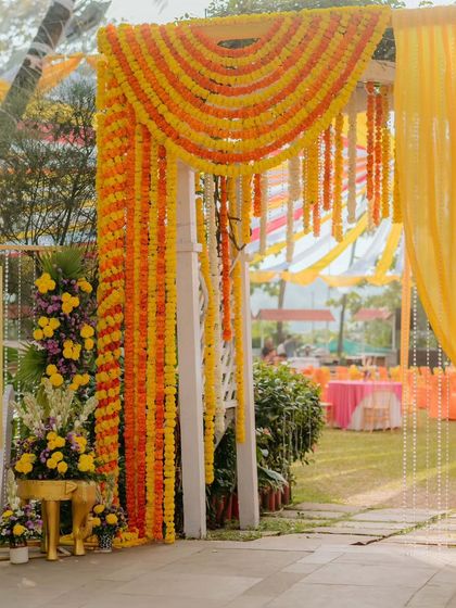 Vibrant Haldi & Mehendi Ceremonies photo 12