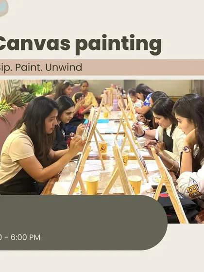 My daily canvas painting sessions are a perfect dose of art therapy. Join a group of fellow art lovers and let's paint together in a relaxed, guided environment.