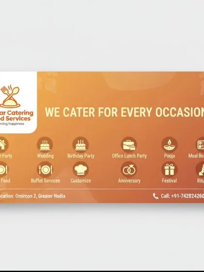 We cater for every occasion, big or small. Whether it's a house party, a wedding, an office lunch, or a festival, we are here to serve you delicious, homemade food.