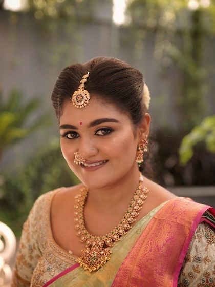 Himabindu - Bridal Makeup Classic South Indian Muhurtham Looks photo 73