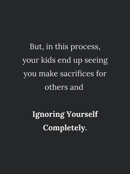 In the process of caring for others, many mothers end up ignoring themselves completely. It's time to change that narrative.
