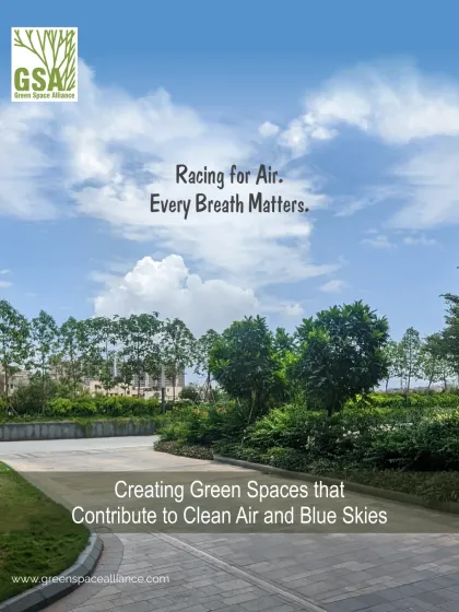 Our mission extends beyond aesthetics to creating healthier cities. For the L & T Business Towers in Mumbai, we designed green spaces that act as natural air filters, contributing to cleaner air and blue skies, and promoting the well-being of the urban community.