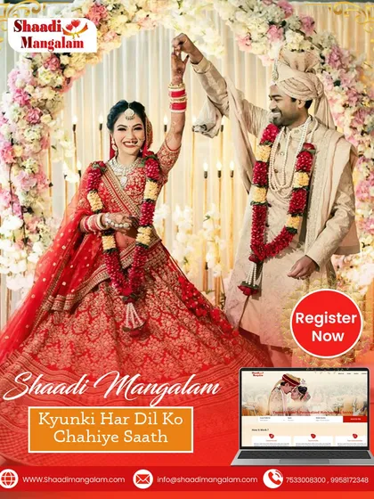 Kyunki har dil ko chahiye saath. We are here to ensure every heart finds its companion, helping you create your dream wedding and a beautiful life together.
