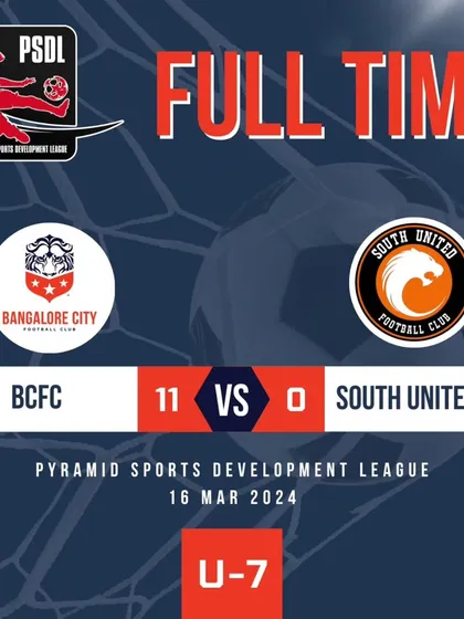 An incredible 11-0 victory for our U7 team in the PSDL.