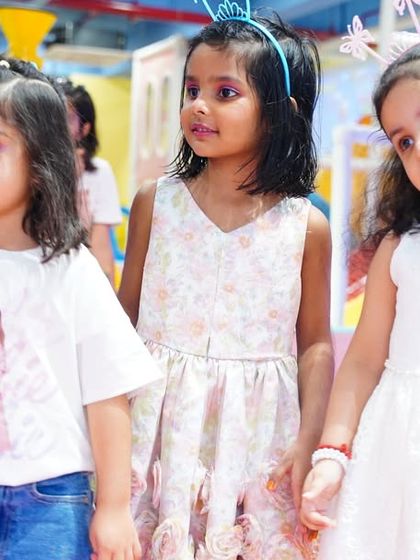 A group of little fairies, ready for a day of magical play and adventure.