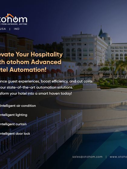 We help you elevate your hospitality business with advanced hotel automation. Our state-of-the-art solutions are designed to enhance guest experiences, boost staff efficiency, and reduce operational costs.