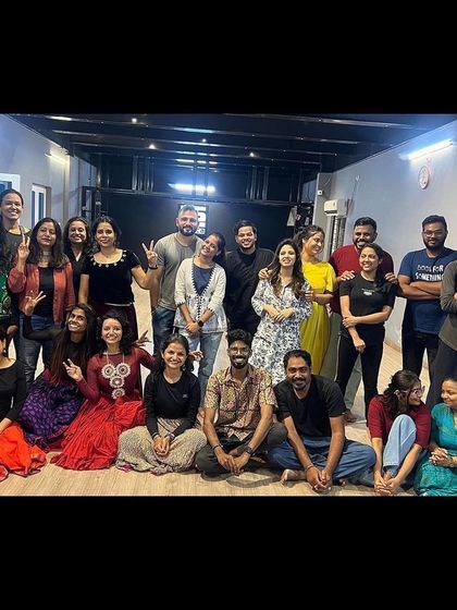 Another happy group from a weekend workshop. The studio is a hub for the local dance and fitness community, bringing people together to share their passion.