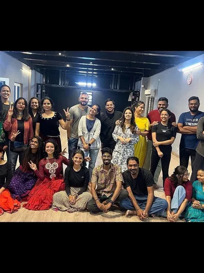 Another happy group from a weekend workshop. The studio is a hub for the local dance and fitness community, bringing people together to share their passion.