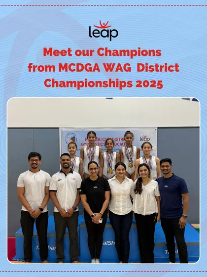 Meet our incredible Women's Artistic Gymnastics (WAG) champions from the MCDGA District Championships. These girls showed up with focus, strength, and grace, representing the culmination of countless hours of practice. We are so proud to celebrate their achievements.