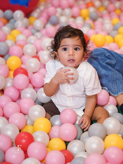 Even the tiniest tots have a blast in our massive ball pit. It's a safe, sensory-rich environment perfect for early development and play.