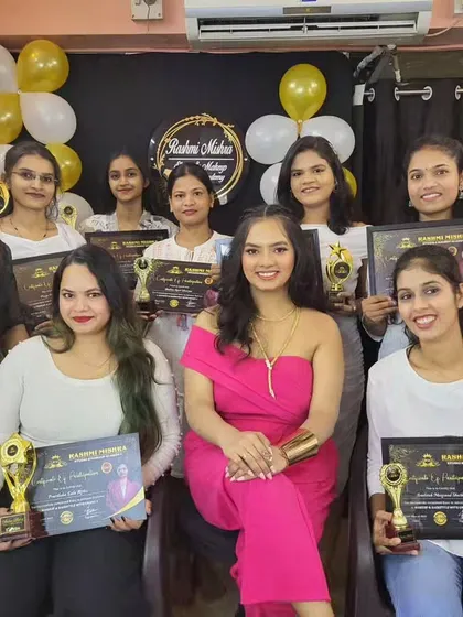 A full class of graduates, each one now a certified nail technician. It’s wonderful to see so much talent in one room.