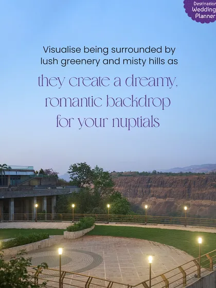 At Ikshana Resort, you are surrounded by lush greenery and misty hills, creating a dreamy, romantic backdrop for your nuptials.
